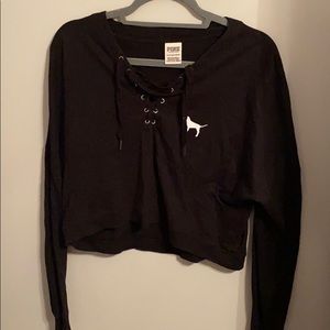 Black long sleeve from PINK size xs